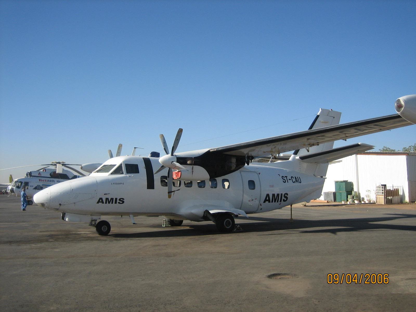 L410 aircraft on an airfield from Patrik’s archive