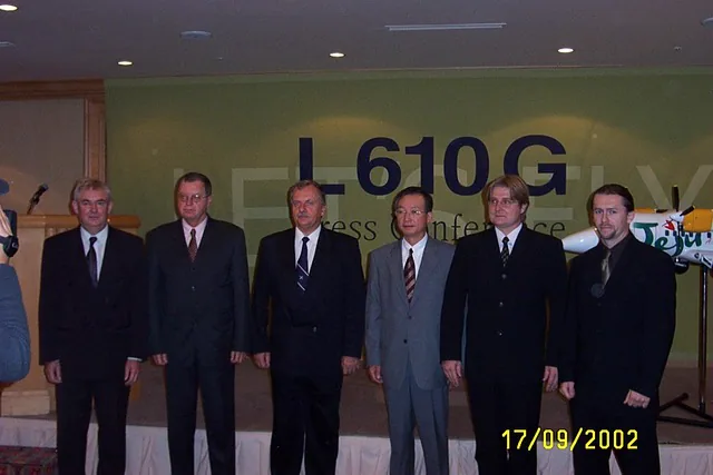 South Korea · L-610 project presentation for LG Aviation — photograph 1 from Patrik's archive