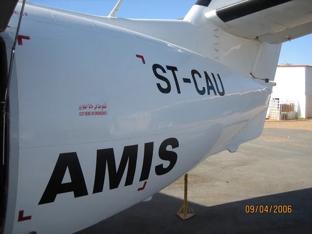 Sudan, UN & AMIS · L-410 — photograph 5 from Patrik's archive